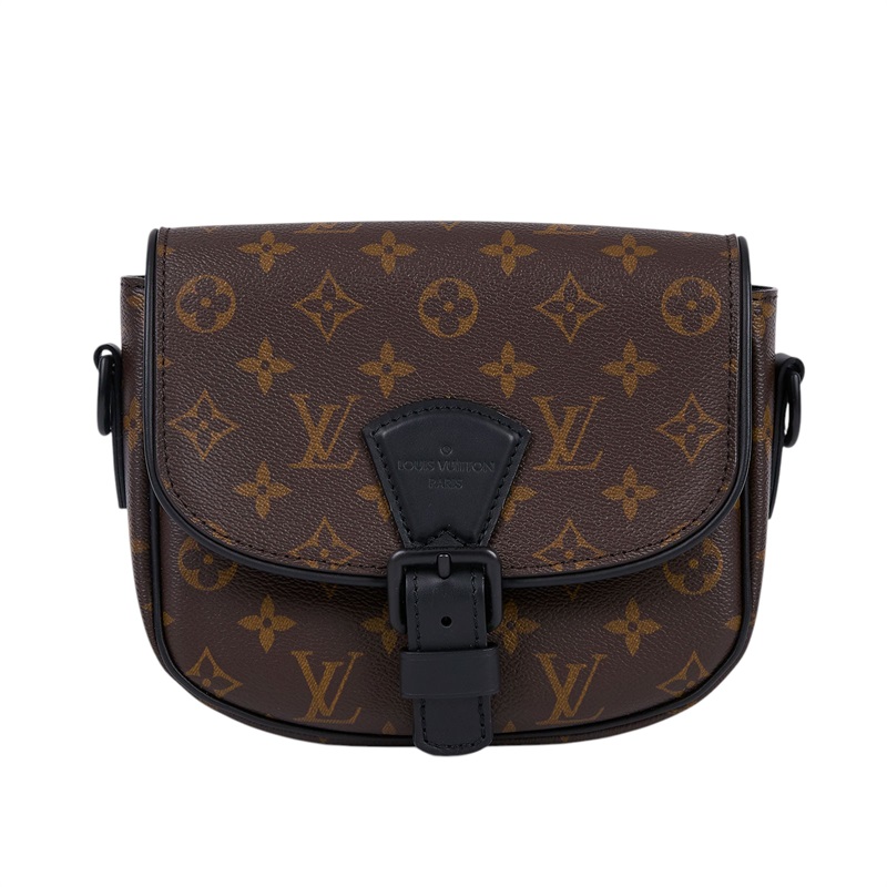 路易威登 LOUIS VUITTON Montsouris PM 郵差包 M47060 晶片款  原廠盒子/防塵袋/日本購買證明正本