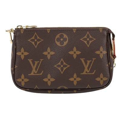 路易威登 LOUIS VUITTON Monogram塗層帆布 鏈帶 迷你小皮包 M82510 原花MINI小包 原廠盒子/防塵袋/鍊條1