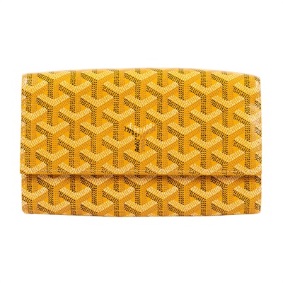 高雅德 GOYARD Varenne Continental Wallet 錢包 VAREN3MMLTY 黃Varenne WOC 防塵袋2