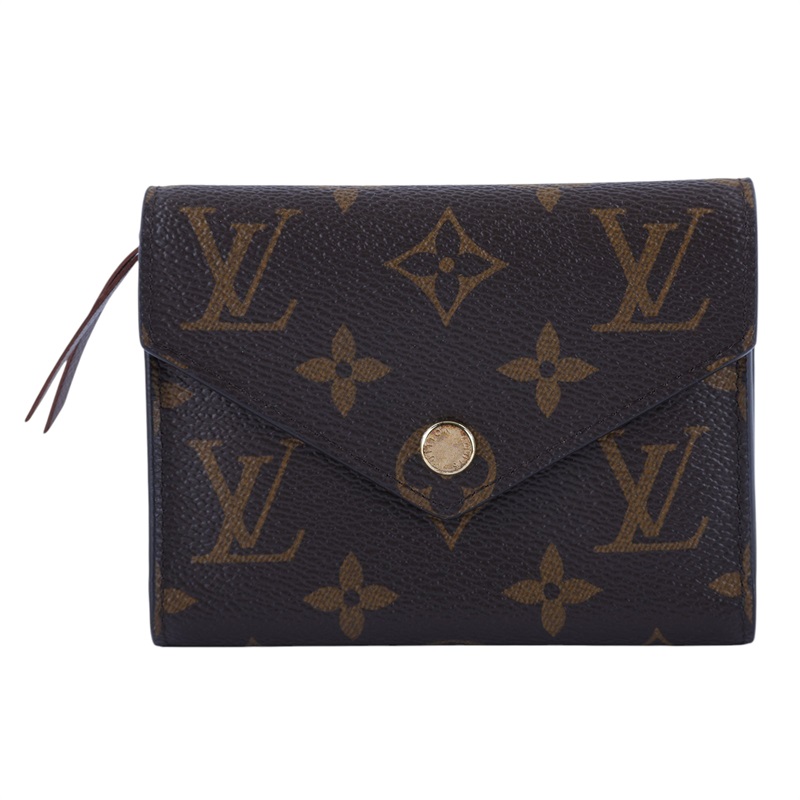 路易威登 LOUIS VUITTON Victorine 錢包 塗層帆布 Monogram M62472 晶片款  原廠盒子/防塵袋