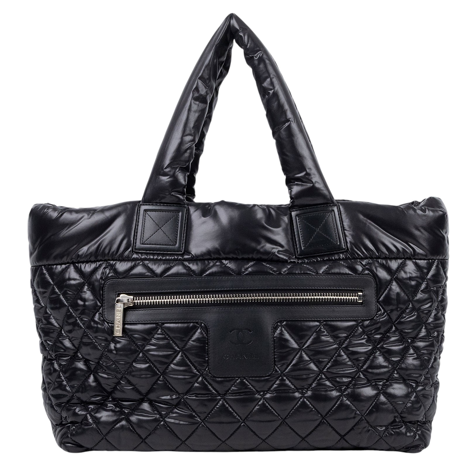 香奈兒 CHANEL Coco cocoon 托特包 A48611 14開黑 COCO COCOON空氣包 防塵袋/保證卡