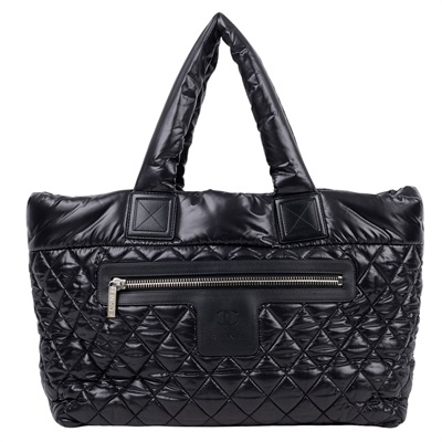 香奈兒 CHANEL Coco cocoon 托特包 A48611 14開黑 COCO COCOON空氣包 防塵袋/保證卡