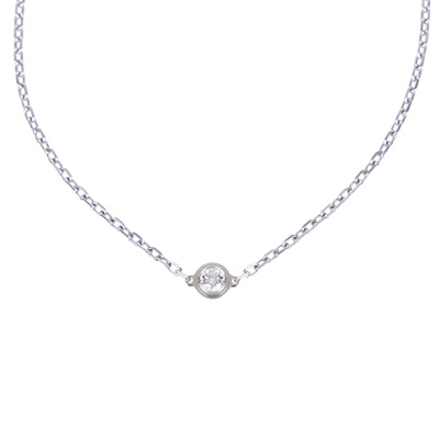 卡地亞 CARTIER dAmour 手環 小型款 B6037200 WG 單鑽手鍊 原廠盒子/保書/購買證明正本