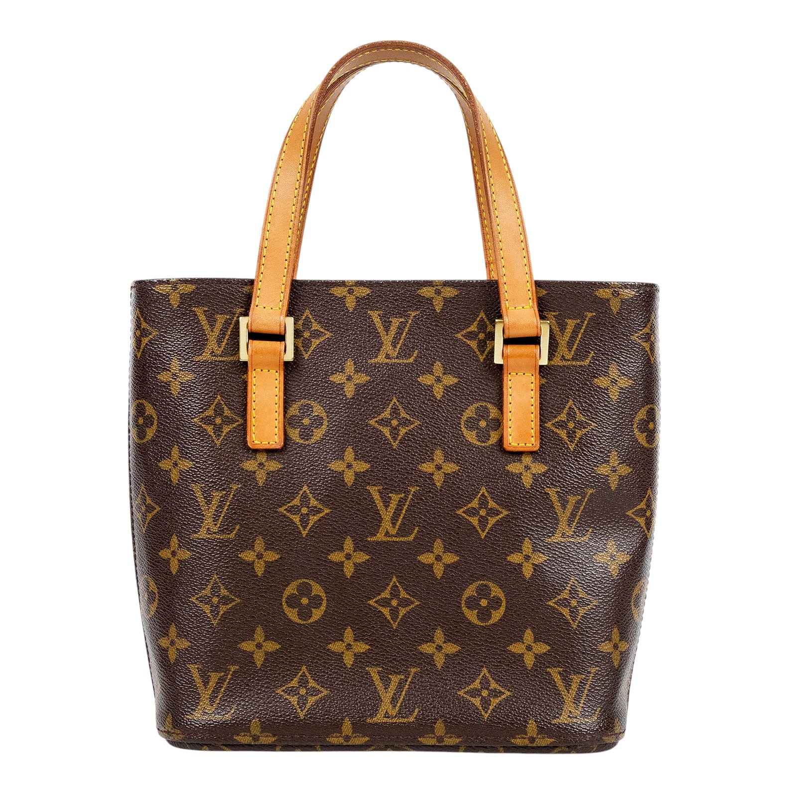 路易威登 LOUIS VUITTON 棕色 原花 塗層帆布 Vavin PM 手提包 M51172 原花VAVIN PM 無附屬品