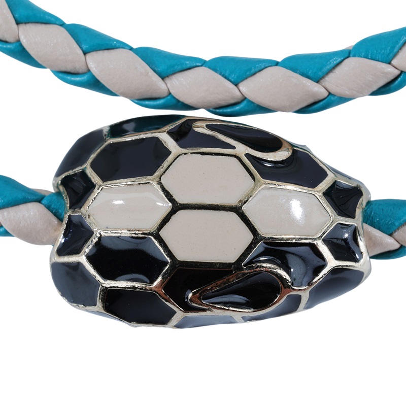 寶格麗 BVLGARI Serpenti Forever 手鍊  藍綠蛇頭SERPENTI編織手環 無附屬品