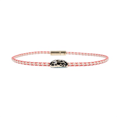 寶格麗 BVLGARI Serpenti Forever 手鍊  黑粉蛇頭SERPENTI編織手環 無附屬品