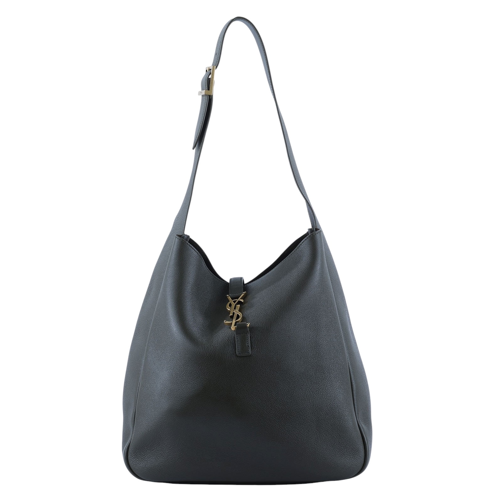 聖羅蘭 YSL SAINT LAURENT LE 5 À 7 滑面皮革 柔軟 大型 手袋 手提 肩背包 753837AAAUQ  無附屬品