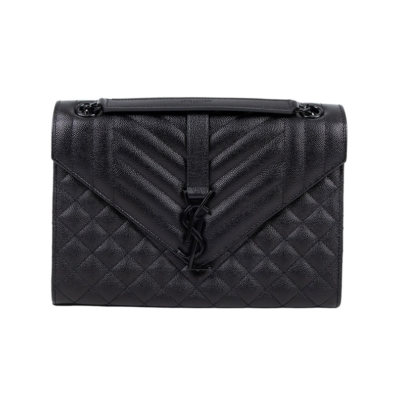 聖羅蘭 YSL SAINT LAURENT Envelope 鏈帶 肩背包 428134BOW98  防塵袋/原廠盒子