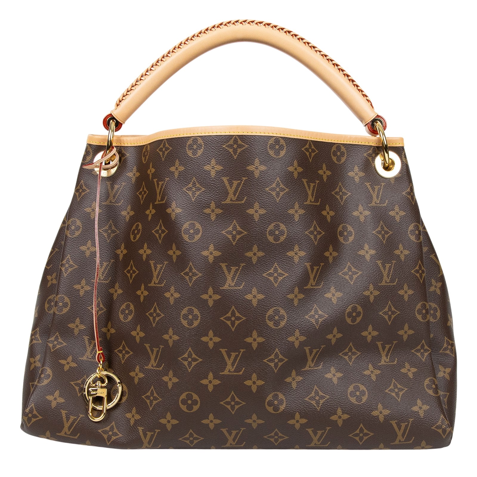 路易威登 LOUIS VUITTON Artsy MM 手提包 經典帆布 Empreinte M44869 晶片款 原花ARTSY MM 防塵袋/掛件