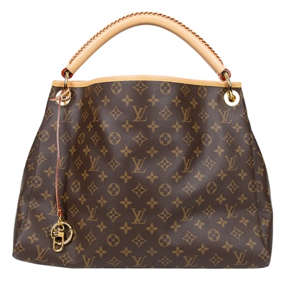 路易威登 LOUIS VUITTON Artsy MM 手提包 經典帆布 Empreinte M44869 晶片款 原花ARTSY MM 防塵袋/掛件