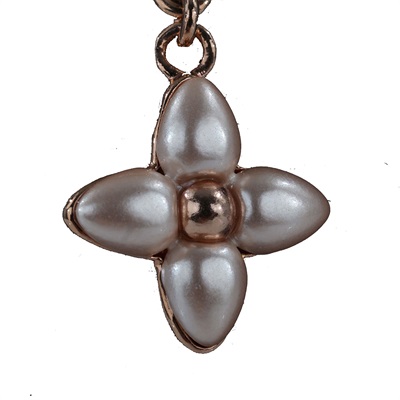 路易威登 LOUIS VUITTON Floragram 項鍊 老花 Monogram 雙層 玫瑰金 M02986  原廠盒子/防塵袋