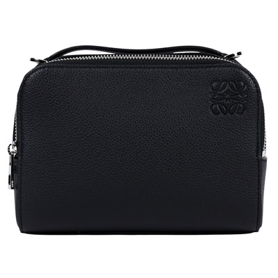 羅意威 LOEWE 迷你 斜背 相機包 C660R41X01 黑相機斜背包MINI 防塵袋/背帶