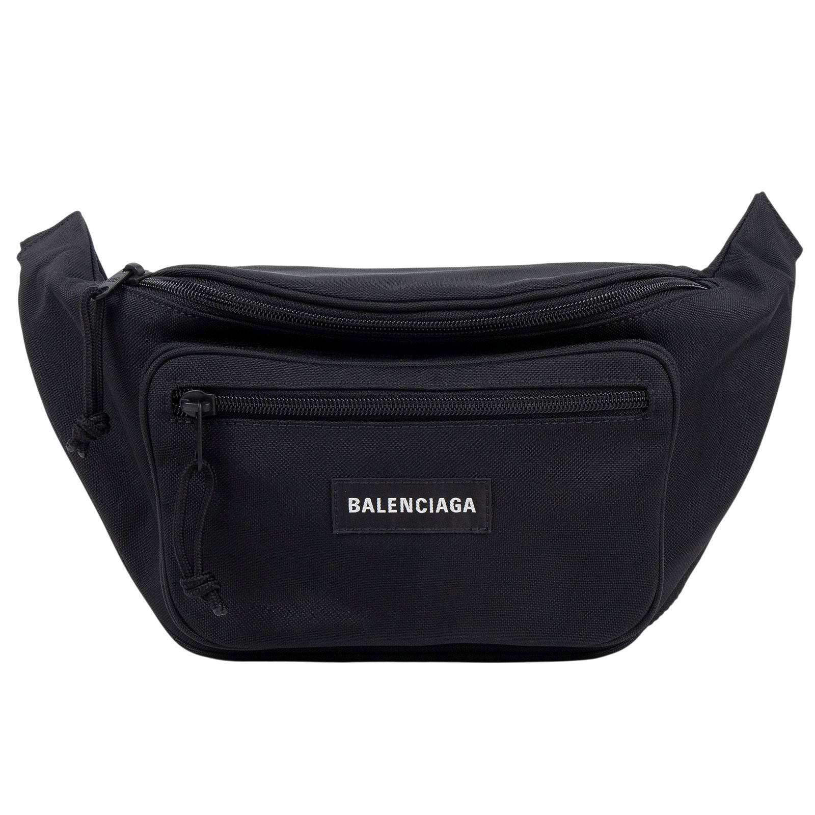 巴黎世家 BALENCIAGA Explorer 腰包 4823892JMF7 黑尼龍腰包 防塵袋/購買證明正本