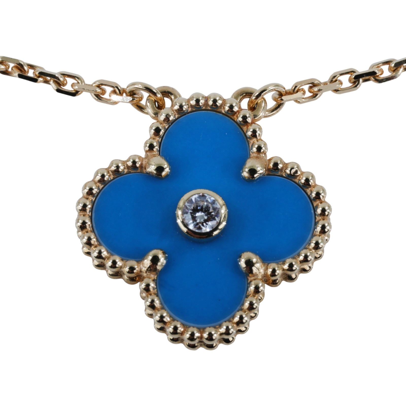 梵克雅寶 Van Cleef & Arpels Vintage Alhambra 吊墜 小型 VCARP46000  原廠盒子2/台灣發票/購買證明正本