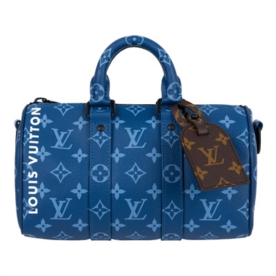 路易威登 LOUIS VUITTON Keepall Bandouliere 25 手提 肩背 波士頓包 M46803 晶片款  防塵袋/STARP