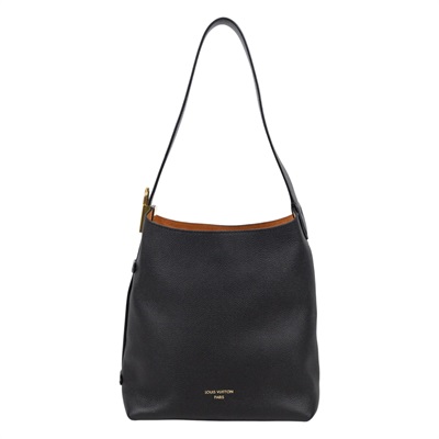 路易威登 LOUIS VUITTON Low Key Hobo MM 肩背包 斜背包 M24856 晶片款 黑金Low Key Hobo MM 防塵袋/內袋