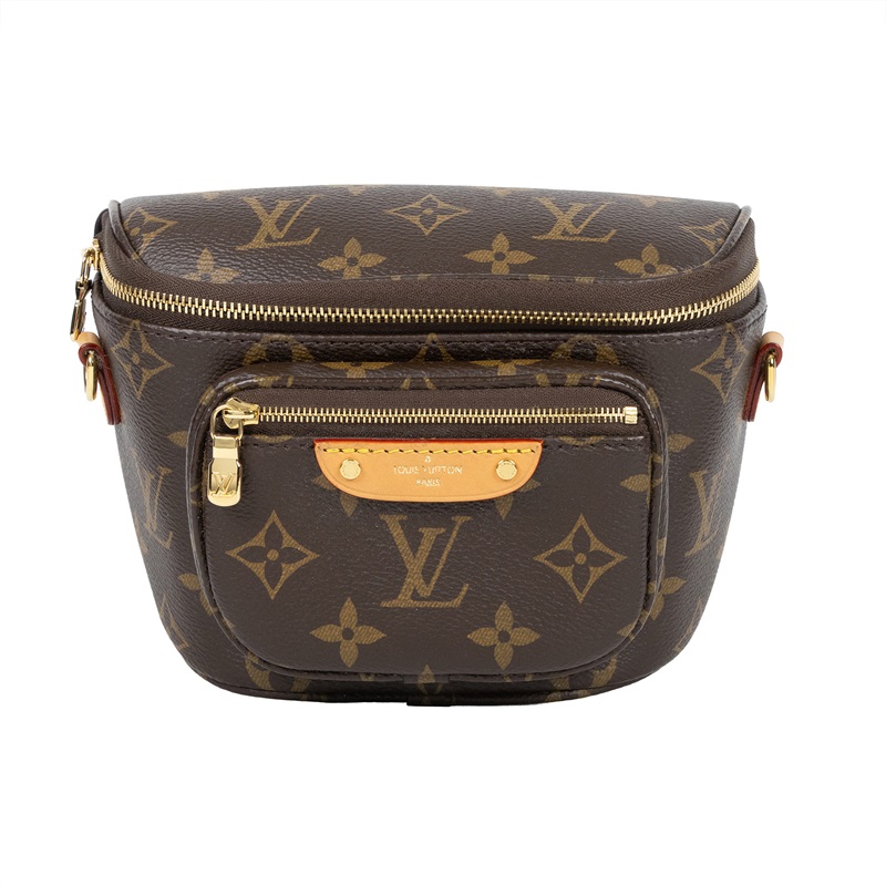 路易威登 LOUIS VUITTON Mini Bumbag 迷你 腰包 鏈條 單肩包 M82335 晶片款  原廠盒子/防塵袋/購買證明