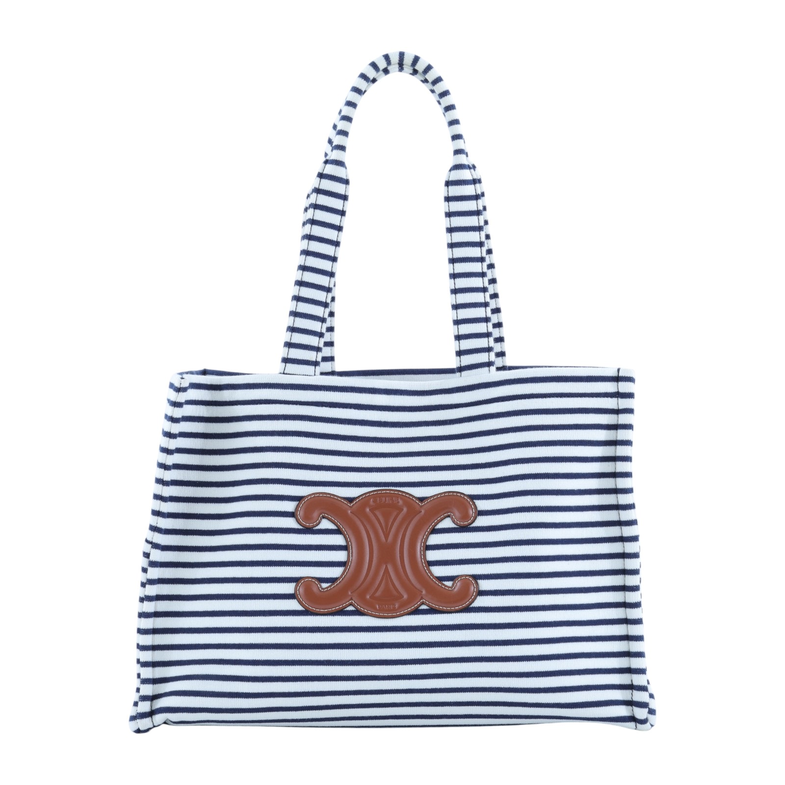 思琳 CELINE CABAS THAIS LARGE 托特包 196762DMI 藍白條紋CABAS THAIS LARGE 防塵袋