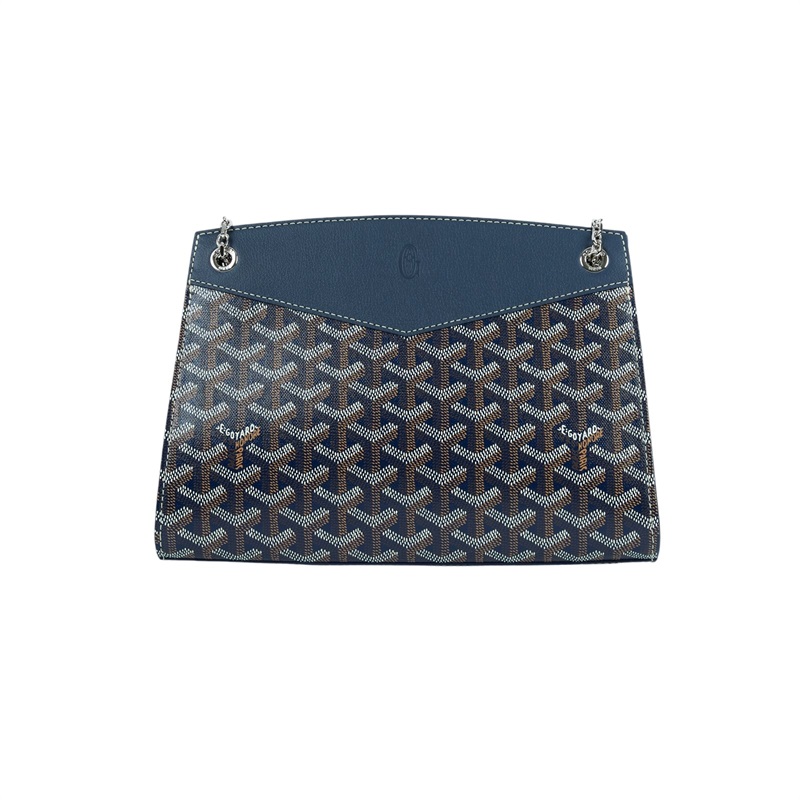 高雅德 GOYARD Rouette Structuré PM 肩背包 ROUETSPMLTY 藍鍊條ROUETTE PM 防塵袋/購買證明