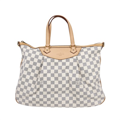 路易威登 LOUIS VUITTON SIRACUSA GM 肩背包 斜背包 兩用包 N41111 白棋盤SIRACUSA GM 防塵袋/STARP