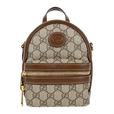 古馳 GUCCI GG Supreme 手提包 腰包 斜背包 725654 92TCG 咖GG 2WAY包 背帶