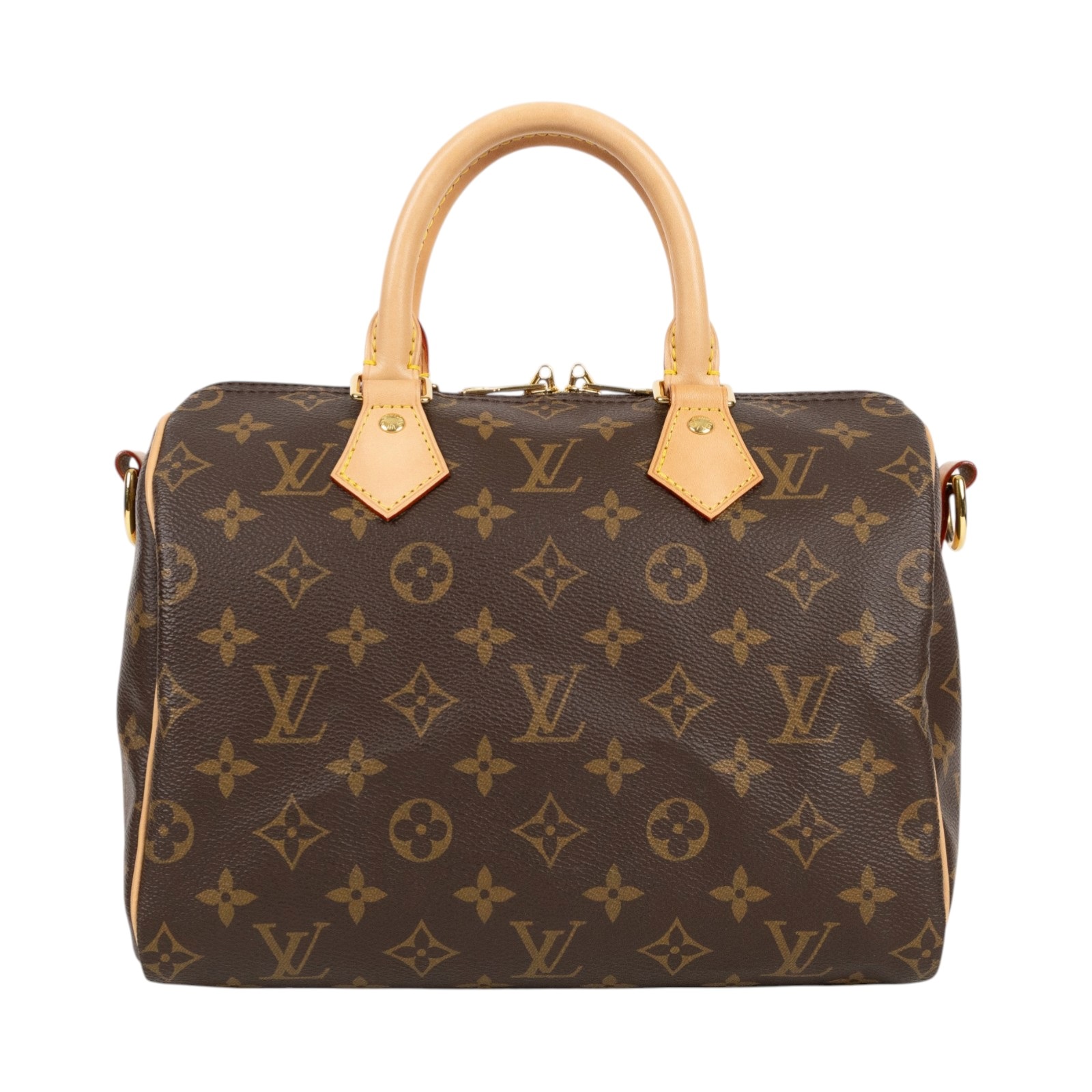 路易威登 LOUIS VUITTON Speedy Bandoulière 25  波士頓包 手提包 經典帆布 M46977 晶片款  原廠盒子/防塵袋/背帶/鎖組