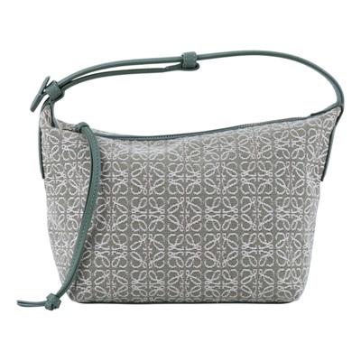 羅意威 LOEWE Cubi Anagram 小型 緹花布 手提包 A906K75X06 綠CUBI ANAGRAM 無附屬品