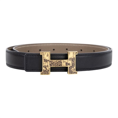 愛馬仕 Hermes Reversible leather strap 24mm 腰帶 H071441CP1B H052150CABV080 /A TY 240  原廠盒子/防塵袋/購買證明影本