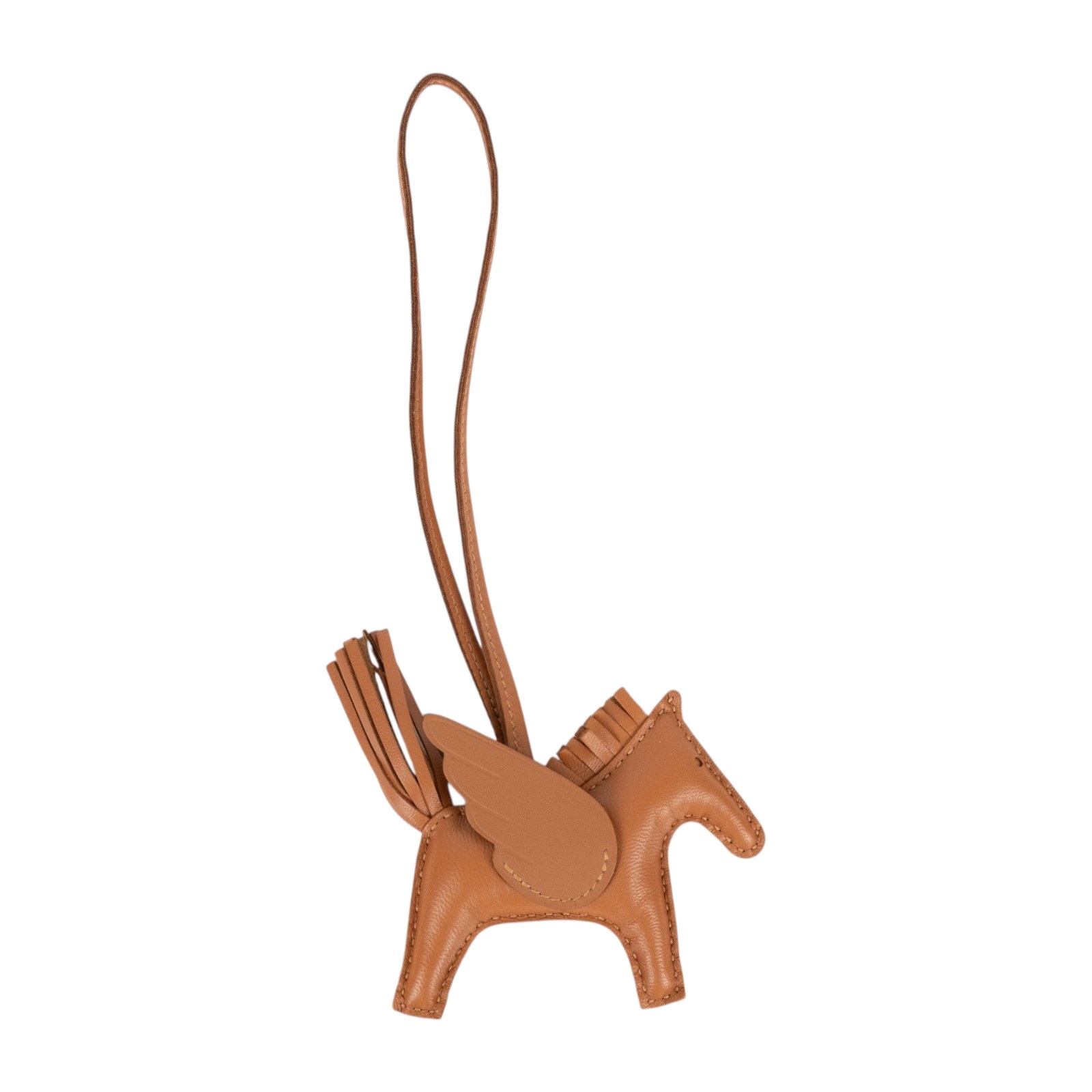 愛馬仕 Hermes Rodeo PM 飛馬 吊飾 金棕色 H083010CABI /K CY K刻金棕飛馬RODEO PM 原廠盒子/購買證明正本