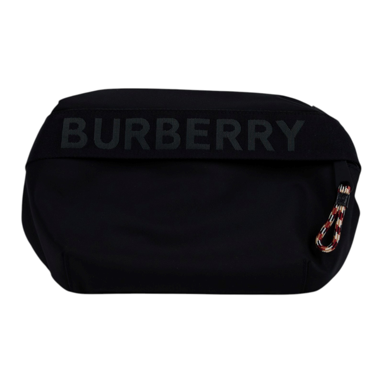 博柏利 BURBERRY 腰包 胸包 斜跨包 80256681 黑尼龍腰包 原廠盒子/防塵袋/購買證明正本