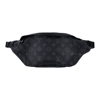 路易威登 LOUIS VUITTON Discovery 黑帆布 腰包 M44336 黑原花DISCOVERY腰包 防塵袋/購買證明正本/原廠盒子