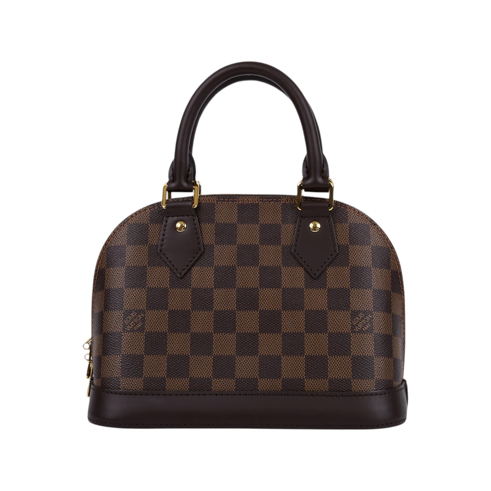 路易威登 LOUIS VUITTON Alma BB 貝殼包 棋盤格 Ebene帆布 N41221 棋盤ALMA BB 原廠盒子/防塵袋/背帶/鎖組/皮革吊飾