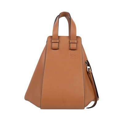 羅意威 LOEWE Hammock 手提包 小型 經典小牛皮  387.30.S35 焦糖HAMMOCK SMALL 背帶