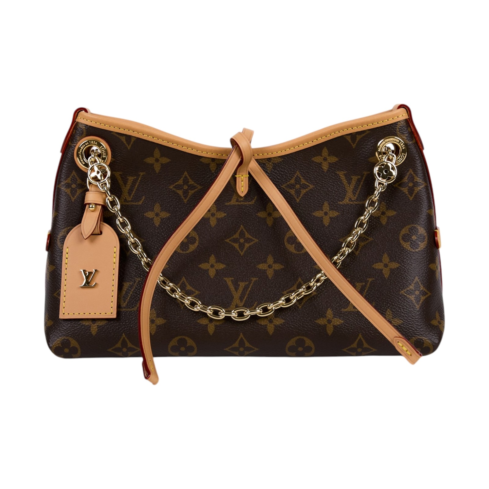 路易威登 LOUIS VUITTON CarryAll BB 手提包 M13014 晶片款 原花CARRYALL BB 原廠盒子/防塵袋/購買證明