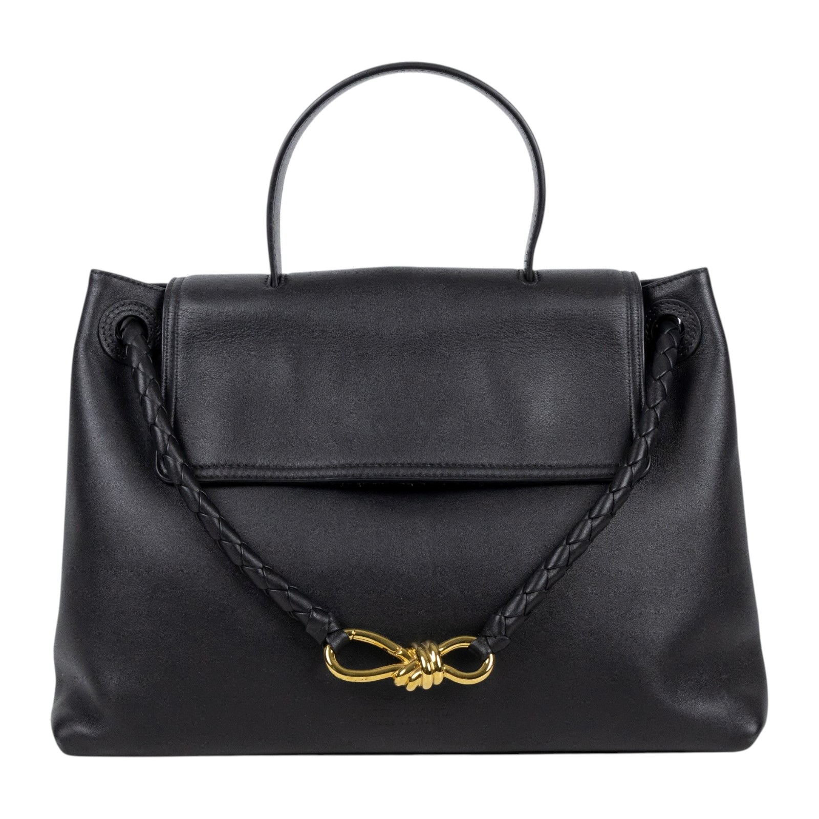 寶緹嘉 BOTTEGA VENETA Andiamo Ciao Ciao 中型 手提 肩背包  黑ANDIAMO CIAO CIAO 中號 防塵袋/STARP