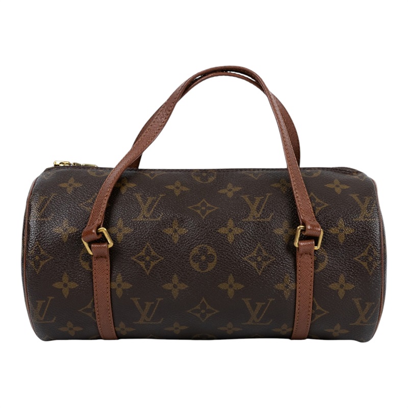 路易威登 LOUIS VUITTON Papillon 26 老花 圓筒 手提包 M51366 原花PAPILLON26 無附屬品