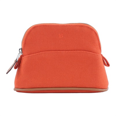 愛馬仕 Hermes Bolide 收納包 超級迷你型 火橘色 H104772Mv02 H104772M 火橘色BOLIDE迷你收納包 購買證明正本