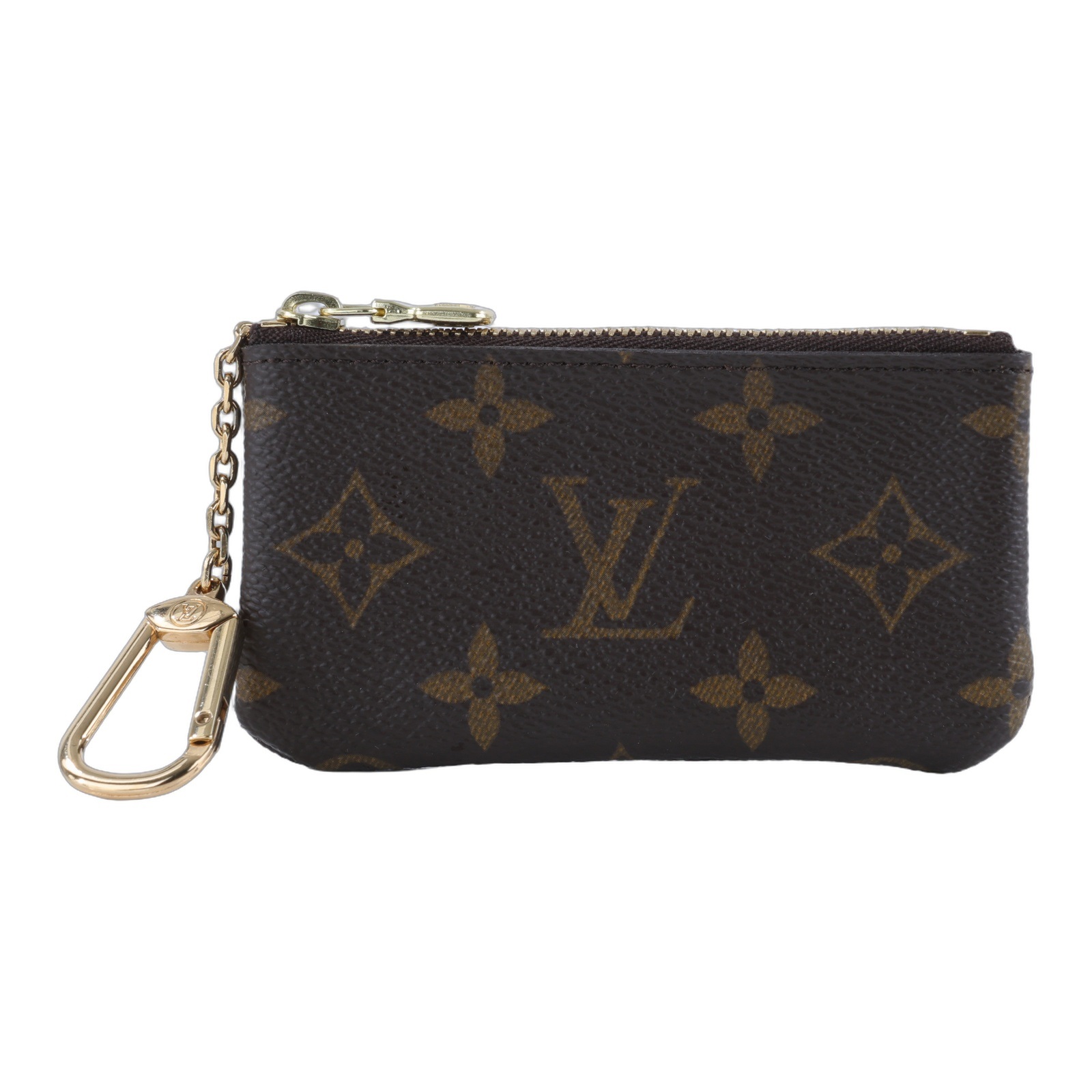 路易威登 LOUIS VUITTON 鑰匙零錢包 吊飾 經典帆布 M62650 原花拉鍊鑰匙包 原廠盒子