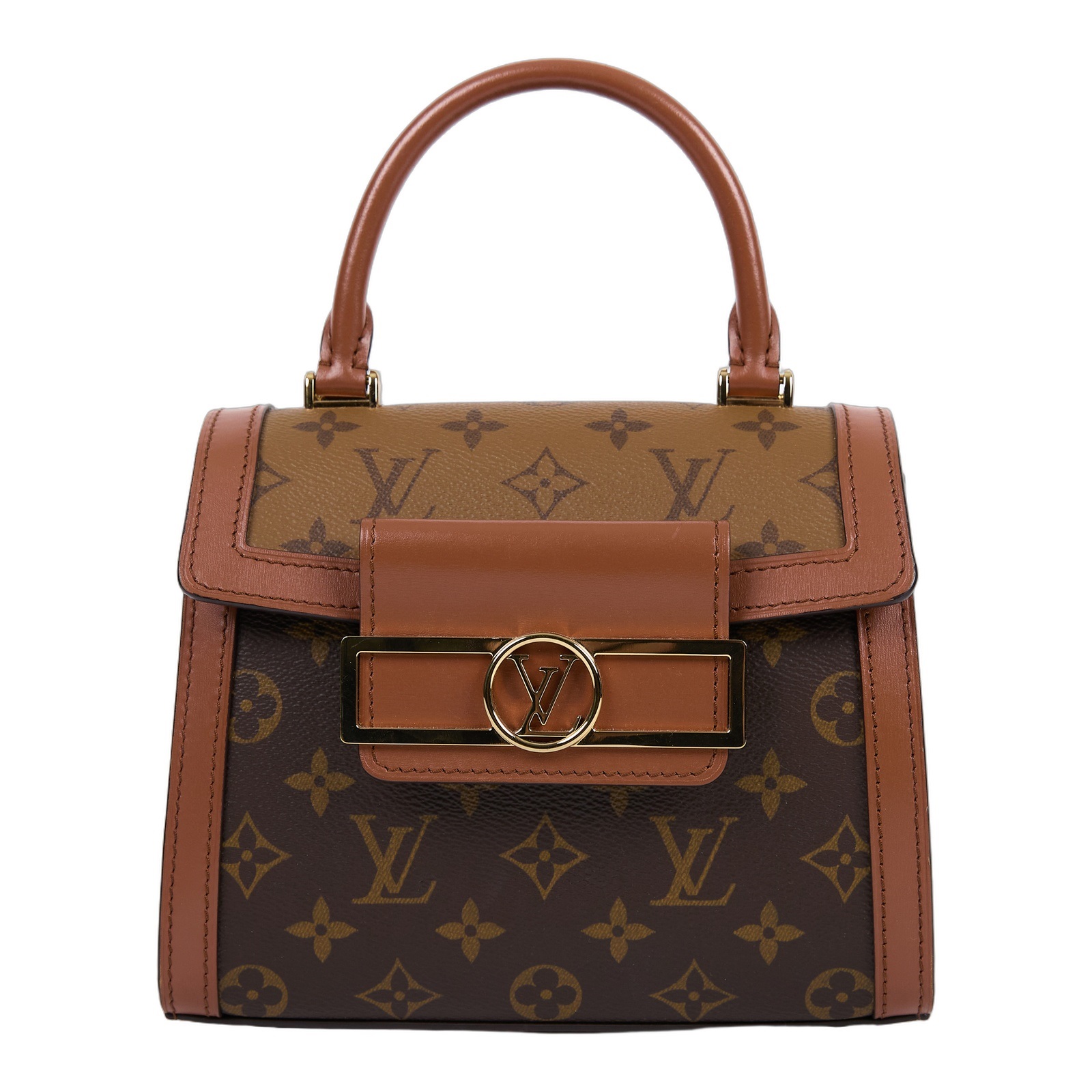 路易威登 LOUIS VUITTON Dauphine Capitale 達芙妮 原花 肩背包 M46751 晶片款  原廠盒子/防塵袋/背帶