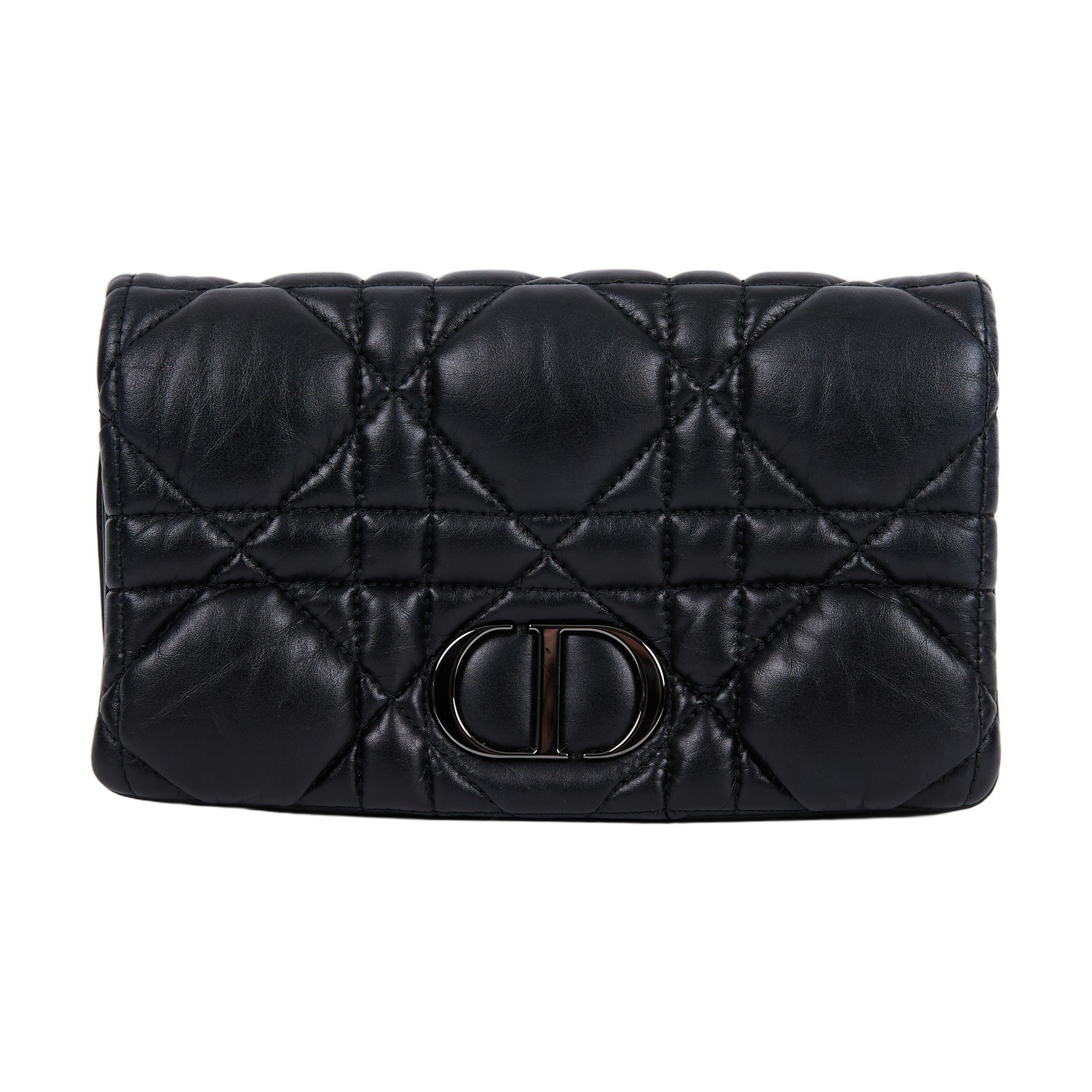 迪奧 CHRISTIAN DIOR Caro Pouch With Chain 鏈帶包 S5135BNGX  原廠盒子/防塵袋/背帶/購買證明正本