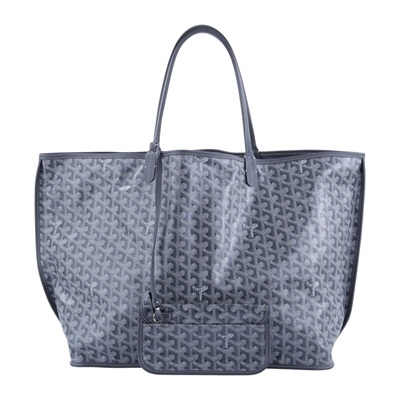 高雅德 GOYARD Anjou GM Bag 托特包 ANJOUSGMLCG 灰ANJOU GM 購買證明正本/防塵袋/內袋