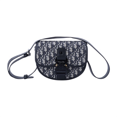 迪奧 CHRISTIAN DIOR Mini Gallop Bag with Strap 迷你 手袋 Dior Oblique 緹花 1ADPO033YKY  防塵袋