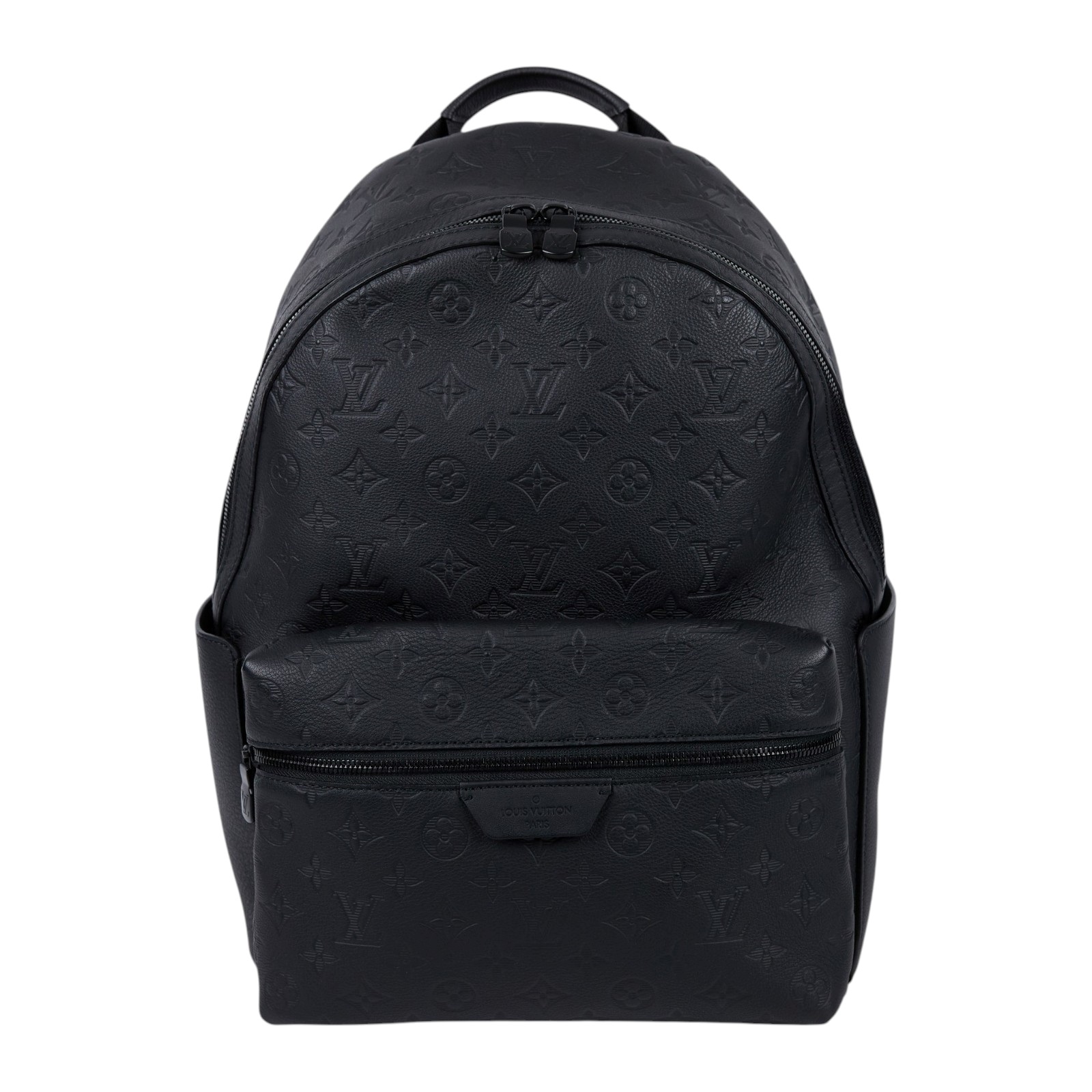 路易威登 LOUIS VUITTON Discovery 後背包 黑色 M46553 晶片款 黑原花壓紋DISCOVERY後背包 防塵袋