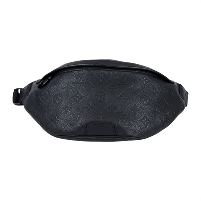 路易威登 LOUIS VUITTON Discovery PM 腰包 小牛皮 黑色 M46036 晶片款 黑原花壓紋DISCOVERY腰包 防塵袋