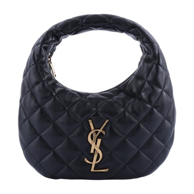 聖羅蘭 YSL SAINT LAURENT Icarino 絎縫 納帕皮 手提包 851689AAANG 黑金ICARINO 肩背包 原廠盒子/防塵袋/購買證明