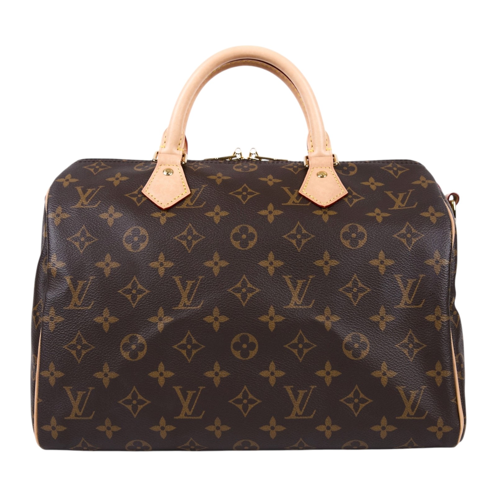 路易威登 LOUIS VUITTON Speedy Bandoulière 30 波士頓包 手提包 經典帆布 M46980 晶片款  購買證明正本/防塵袋 /背帶2/鎖組