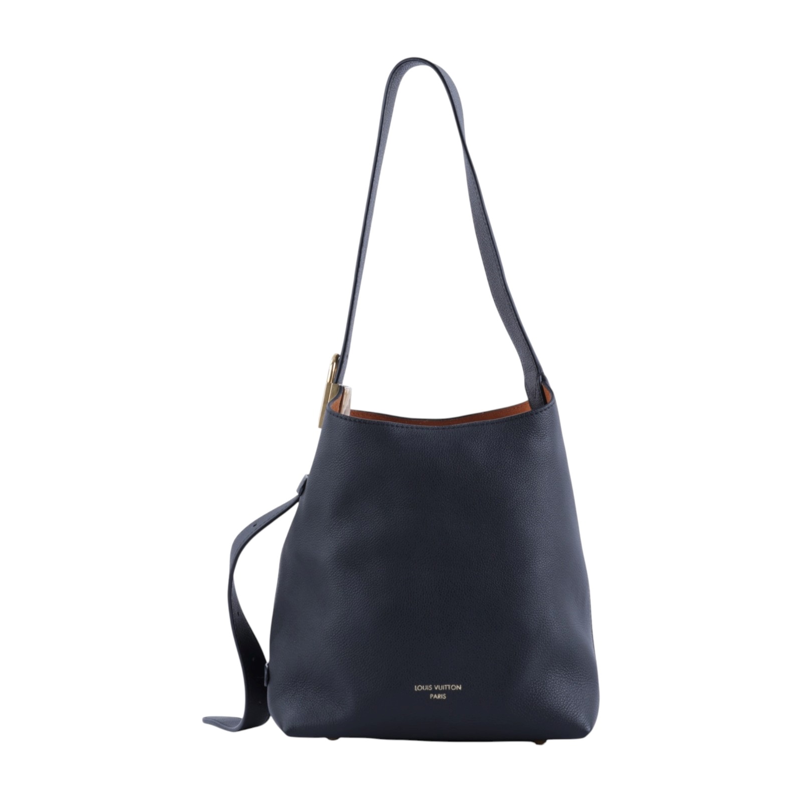 路易威登 LOUIS VUITTON Low Key Hobo PM 手提包 黑色 M25352 晶片款 黑Low Key Hobo PM 購買證明正本