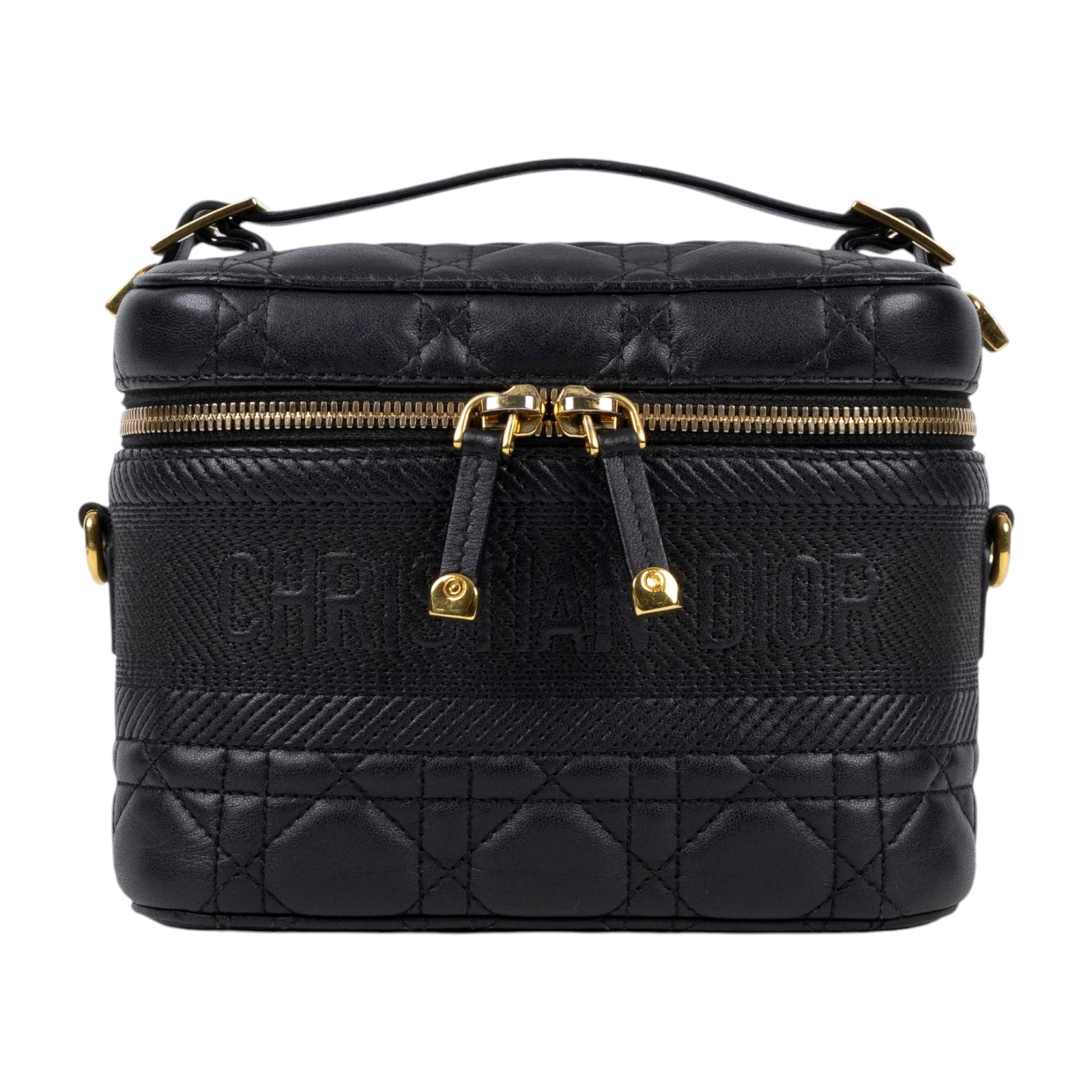 迪奧 CHRISTIAN DIOR Diortravel Vanity Case 化妝包 肩背包 斜背包 S5488UNTR  防塵袋/購買證明影本/STARP