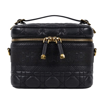 迪奧 CHRISTIAN DIOR Diortravel Vanity Case 化妝包 肩背包 斜背包 S5488UNTR  防塵袋/購買證明影本/STARP