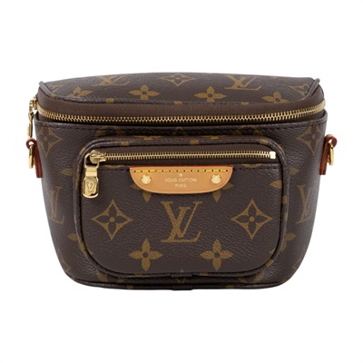 路易威登 LOUIS VUITTON Mini Bumbag 迷你 腰包 鏈條 單肩包 M82335 晶片款  原廠盒子/防塵袋/背帶2